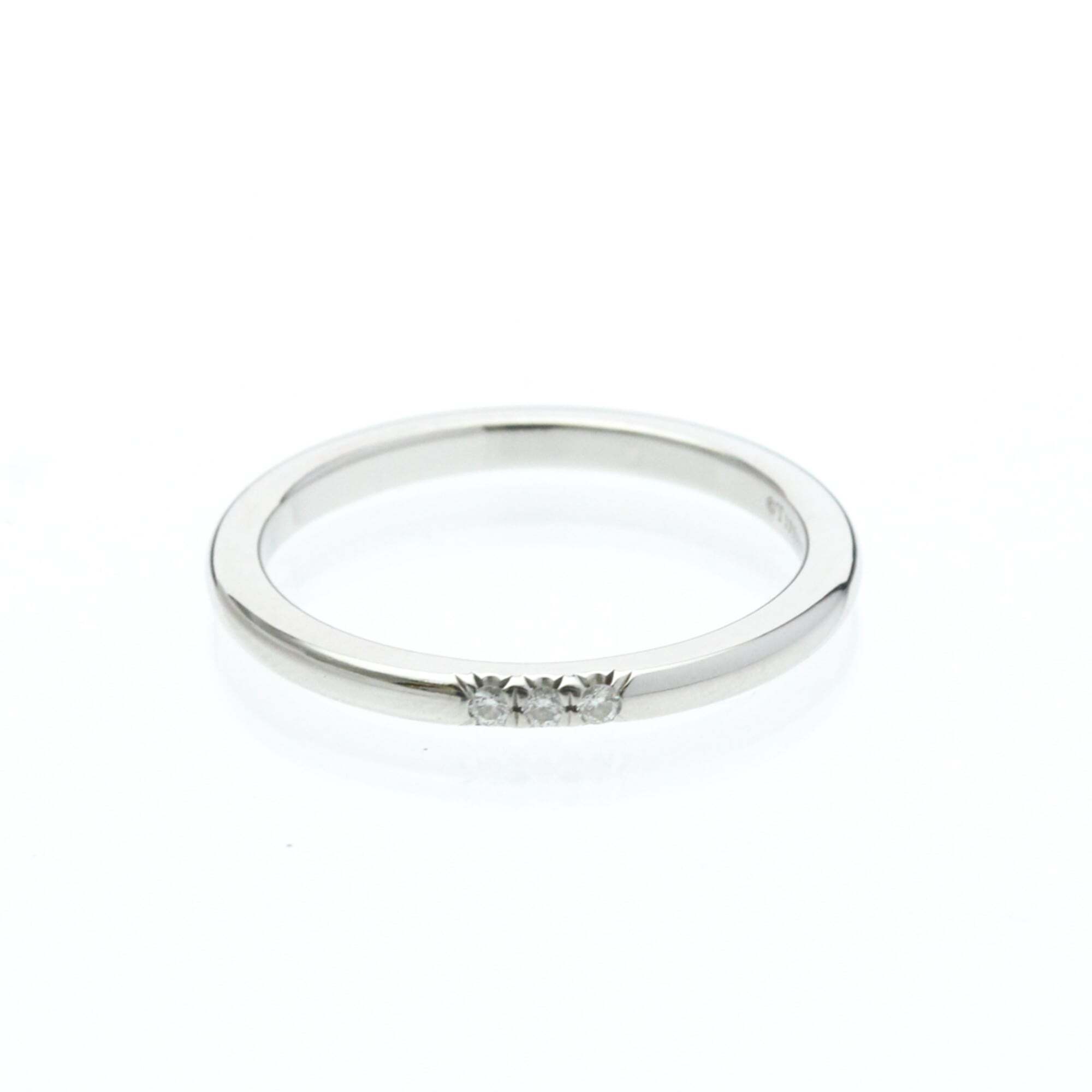 Tiffany Silver Diamond Ring 1210$